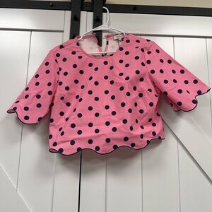 Avara Polka Dot Top